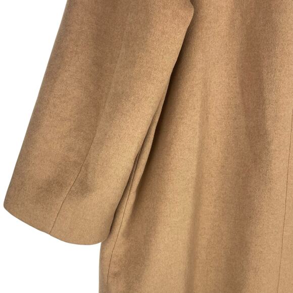 Gap Oversized Longline Wool Blend Coat Button Front Camel Tan Size XXL - Picture 10 of 12